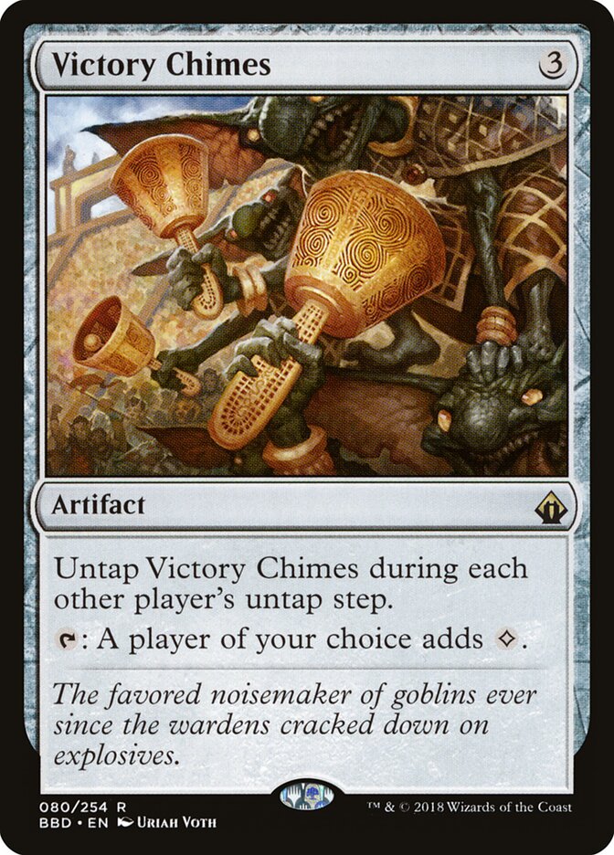 Victory Chimes card front