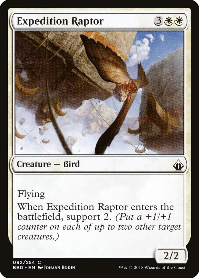 Expedition Raptor card front