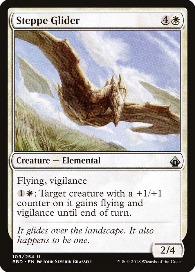 Steppe Glider card front