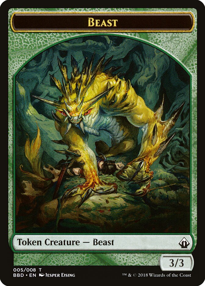Beast card front
