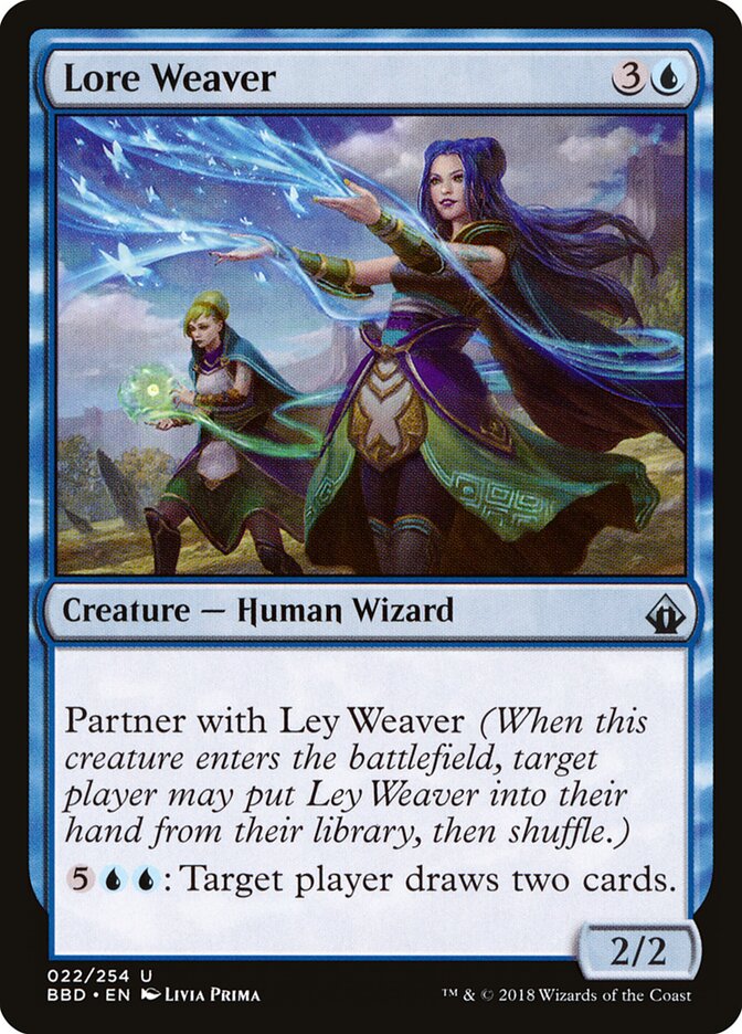 Lore Weaver card front