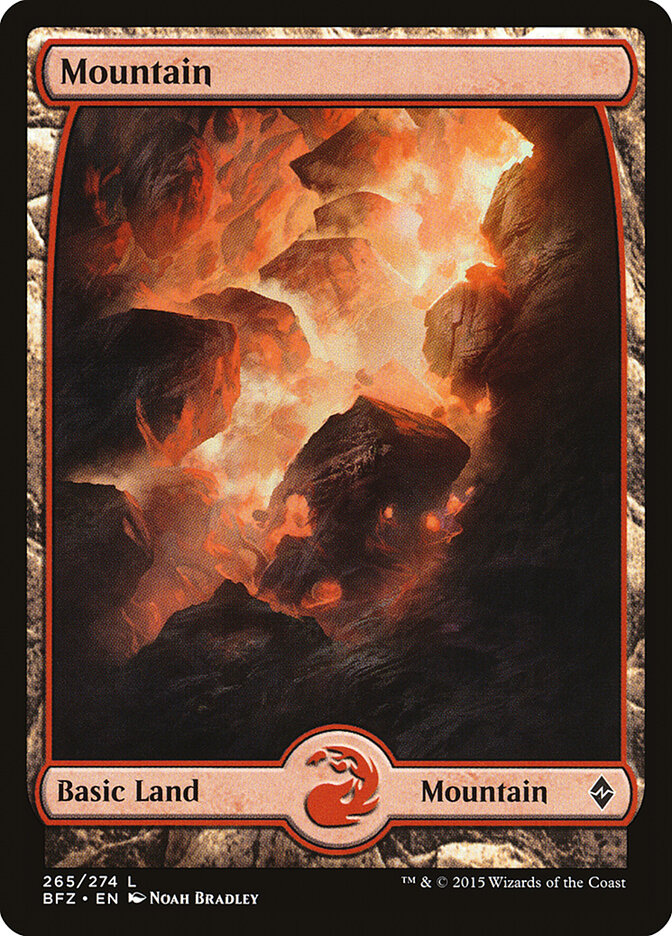 Mountain card front