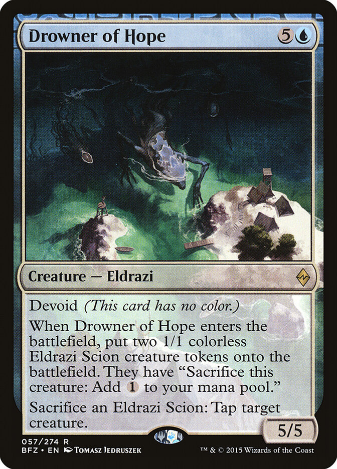 Drowner of Hope card front