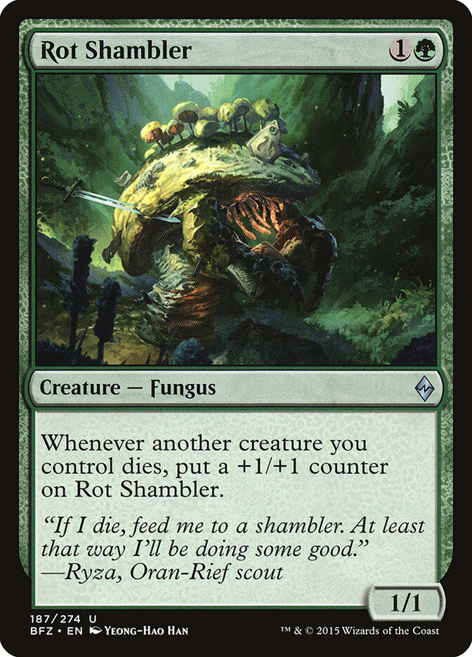 Rot Shambler card front