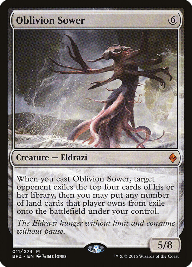 Oblivion Sower card front