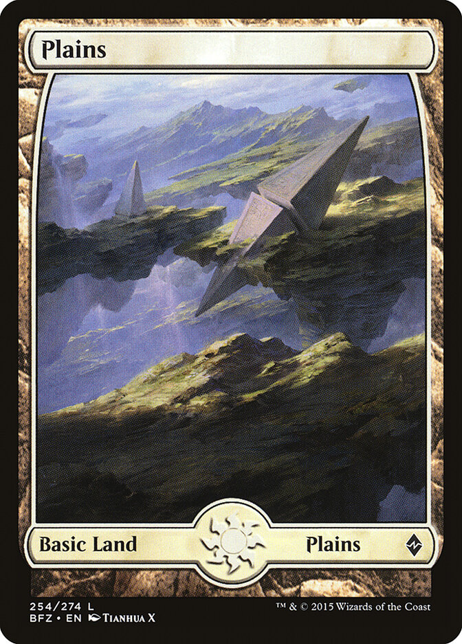 Plains card front