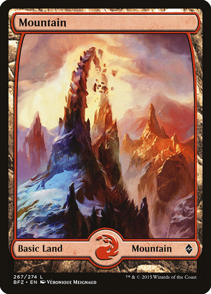 Mountain card front