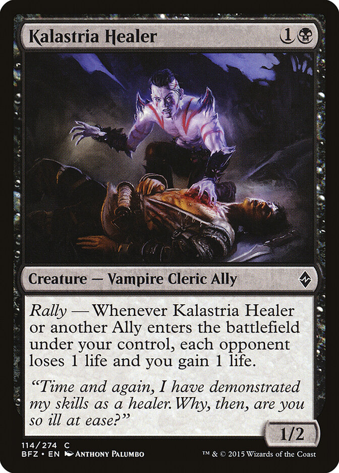 Kalastria Healer card front