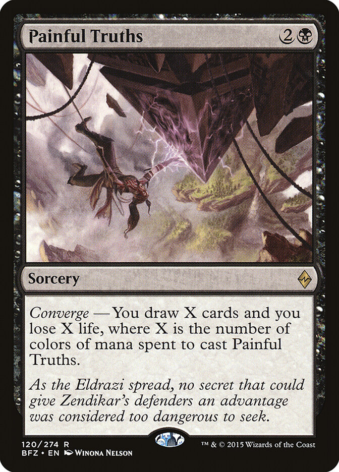 Painful Truths card front