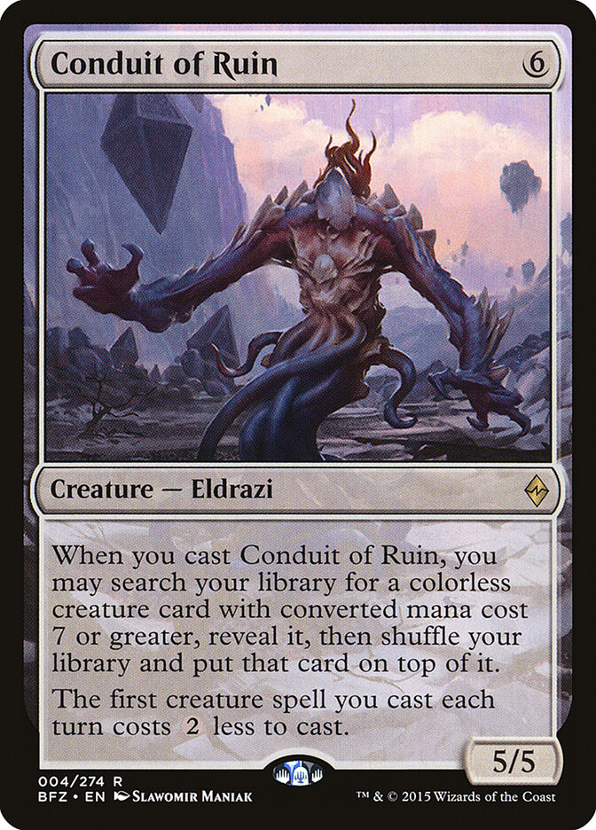 Conduit of Ruin card front