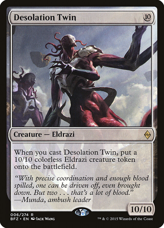 Desolation Twin card front