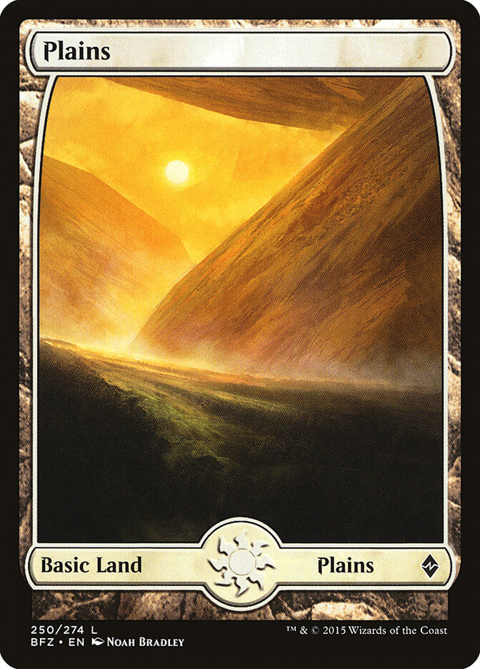 Plains card front