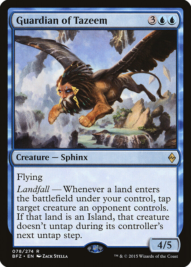 Guardian of Tazeem card front