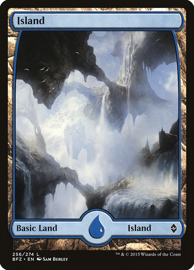Island card front