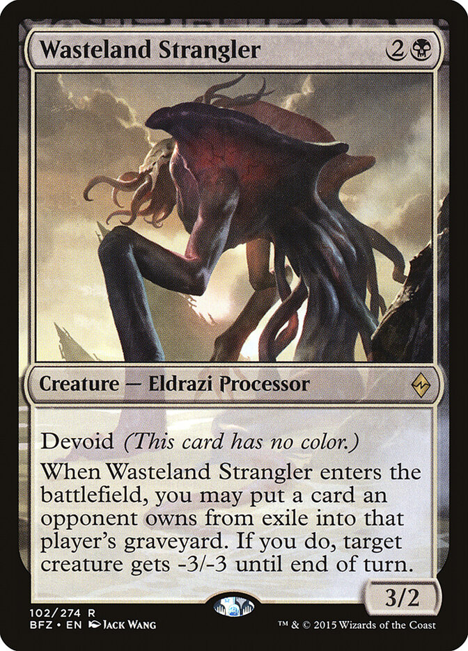 Wasteland Strangler card front