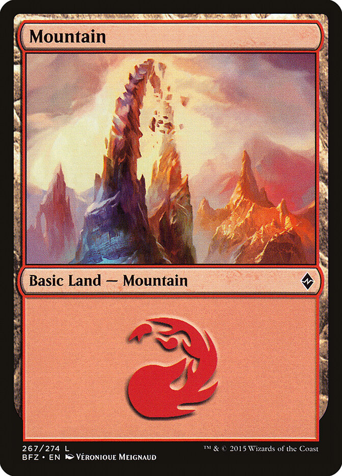 Mountain card front