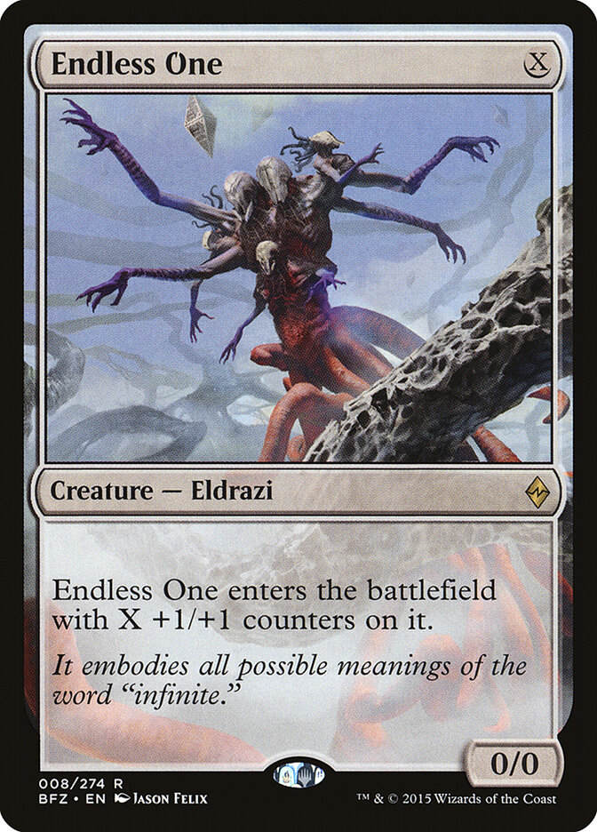 Endless One card front