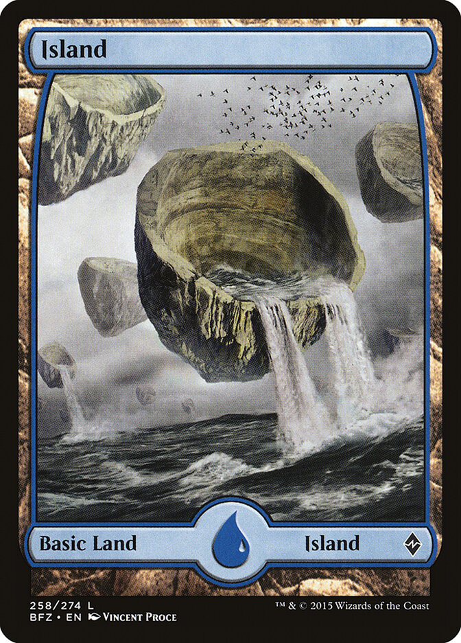 Island card front