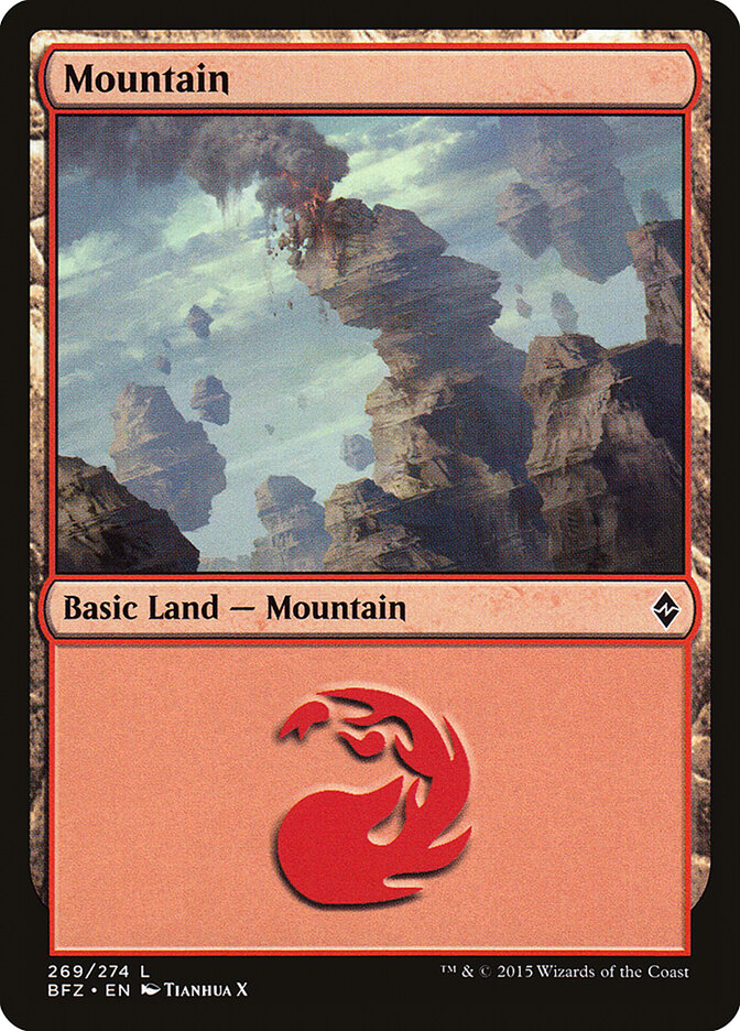 Mountain card front