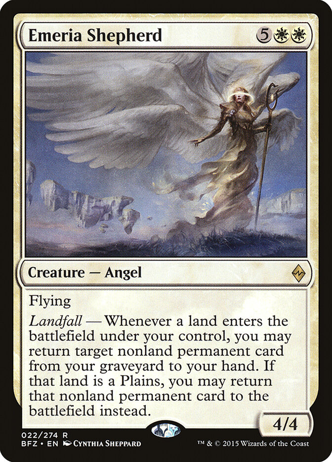 Emeria Shepherd card front
