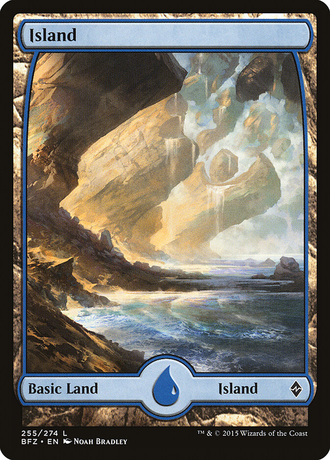 Island card front
