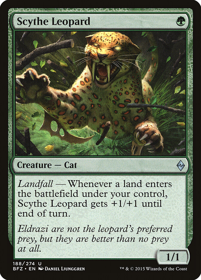 Scythe Leopard card front