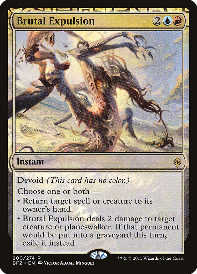 Brutal Expulsion card front