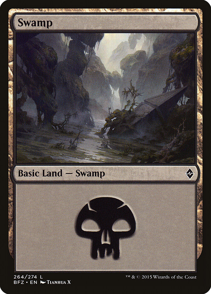 Swamp card front