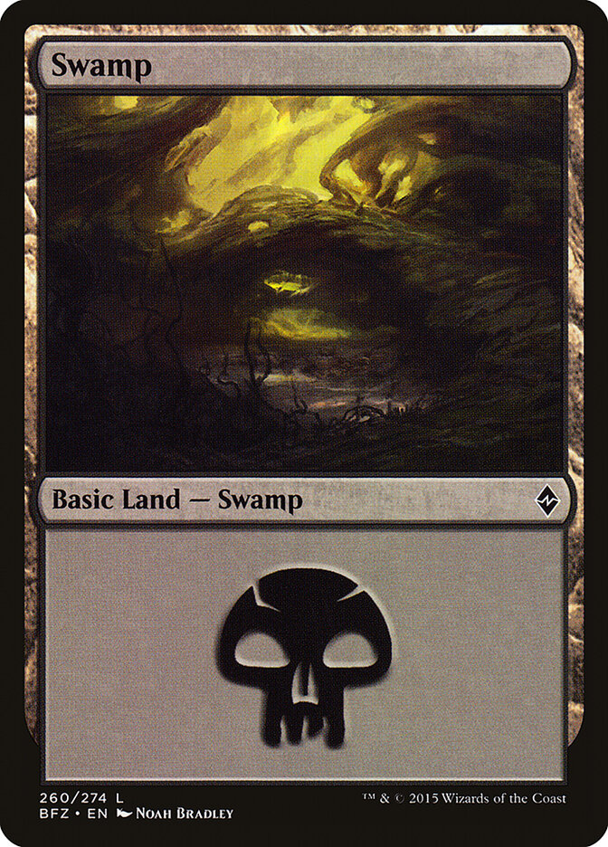 Swamp card front