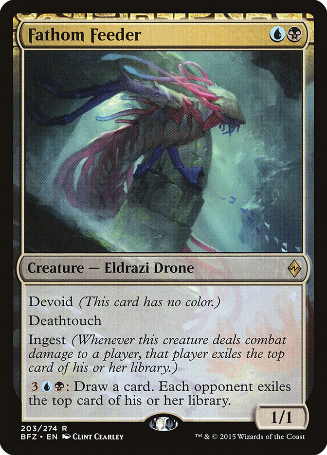 Fathom Feeder card front