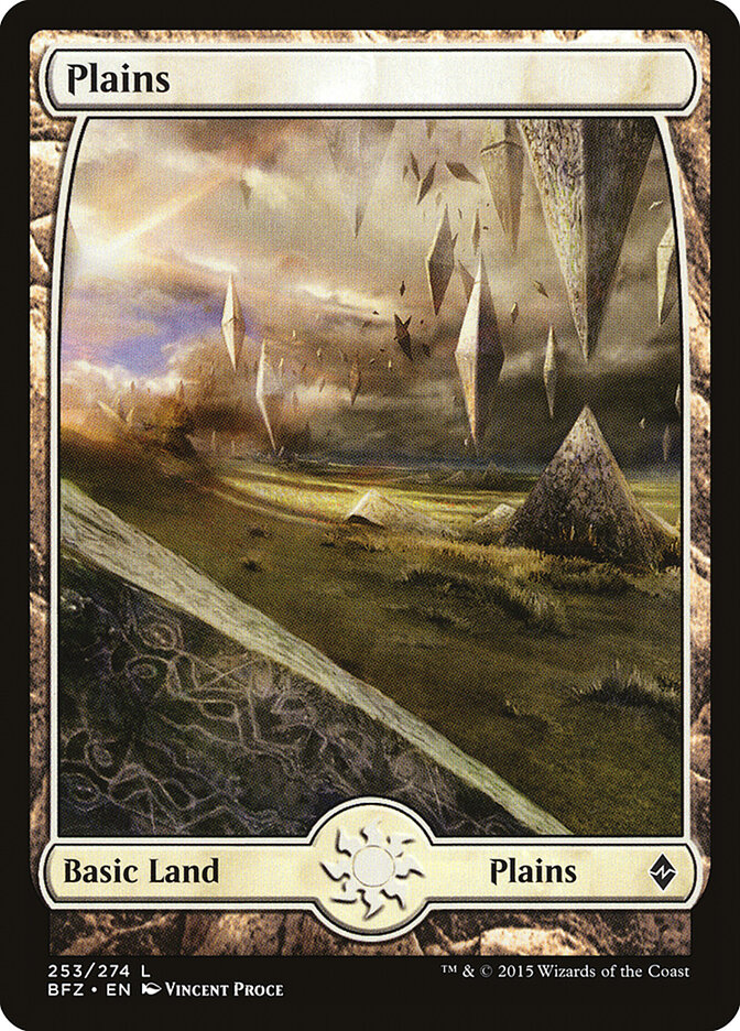 Plains card front