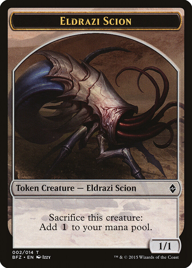 Eldrazi Scion card front
