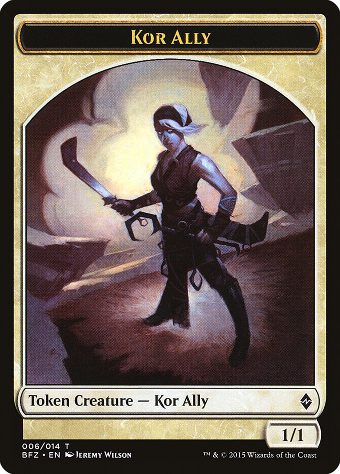 Kor Ally card front