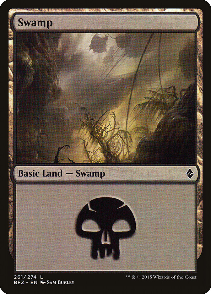 Swamp card front