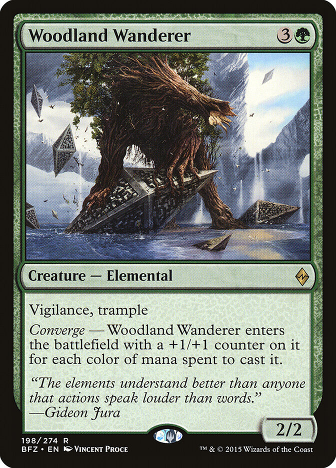 Woodland Wanderer card front