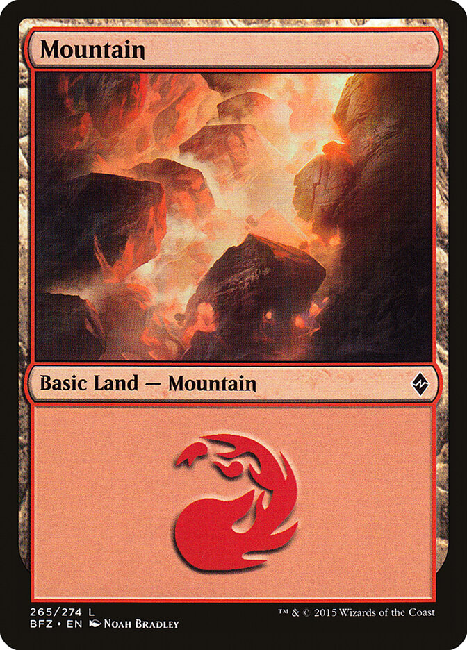 Mountain card front