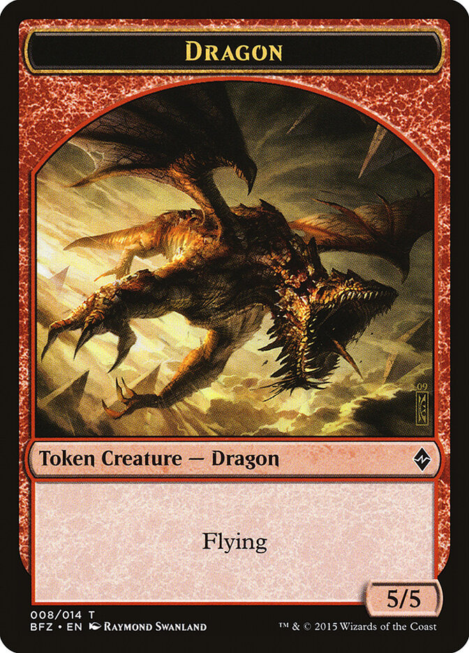 Dragon card front
