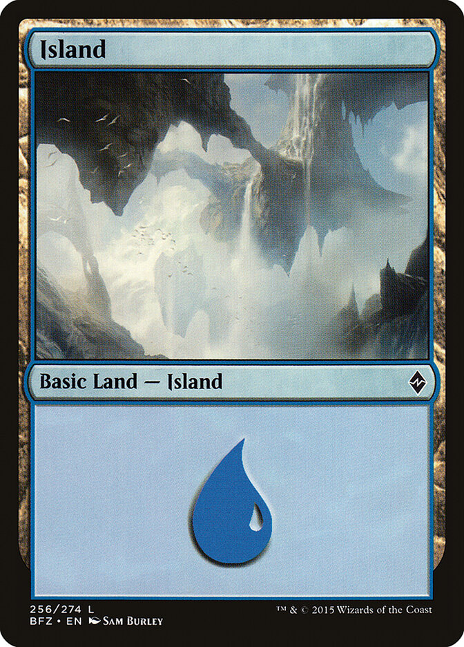 Island card front