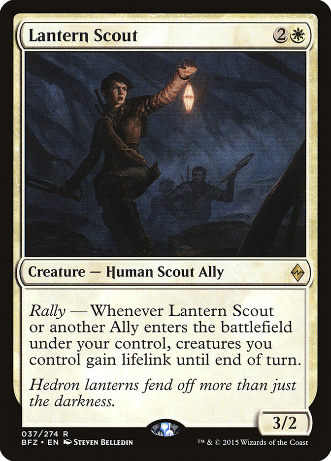 Lantern Scout card front