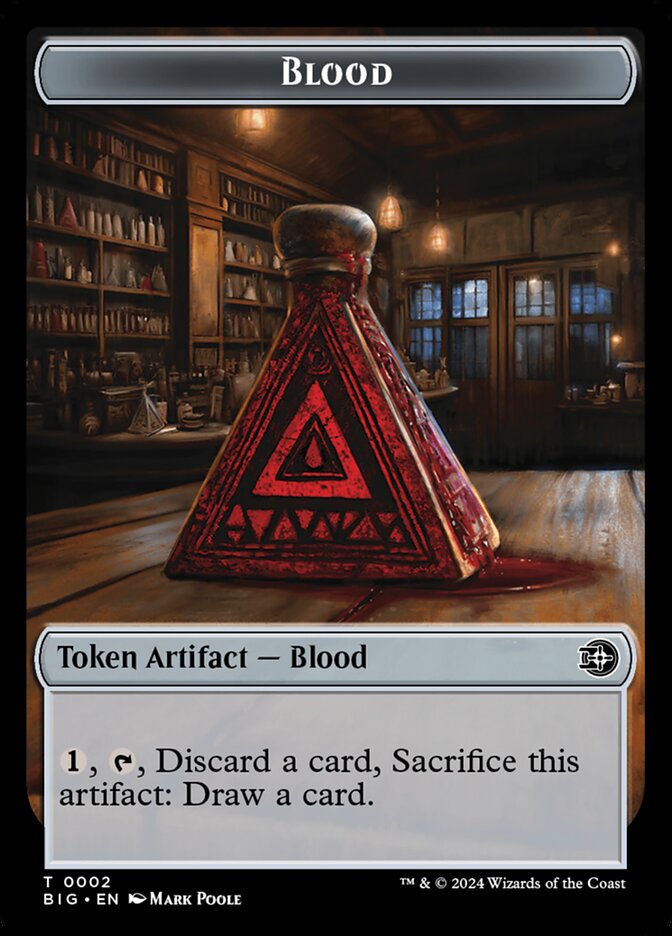 Blood card front