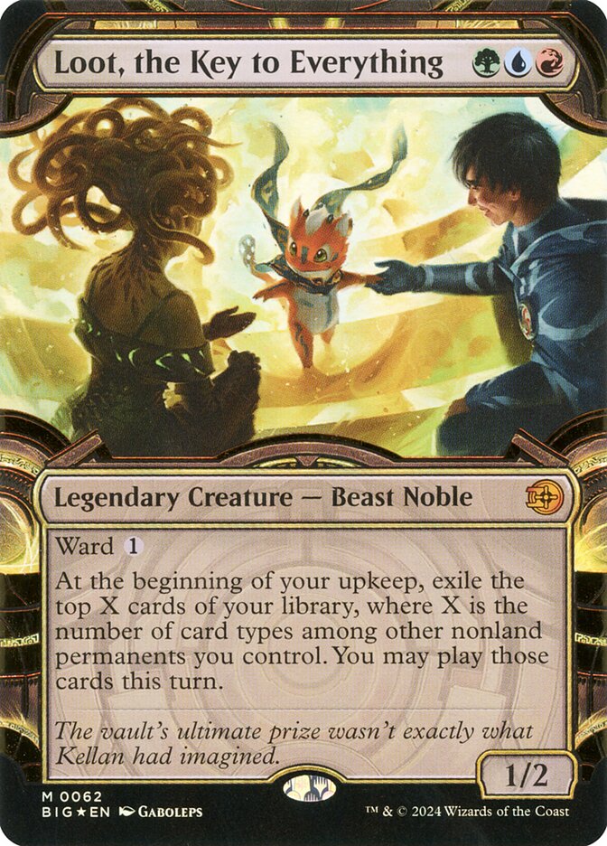 Loot, the Key to Everything card front