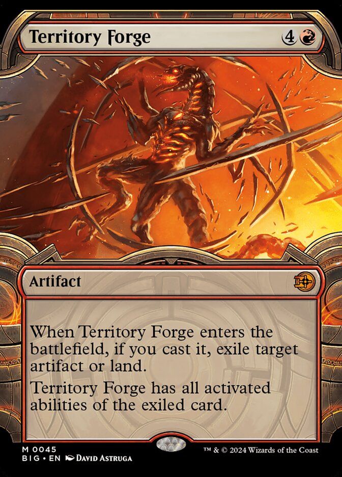 Territory Forge card front