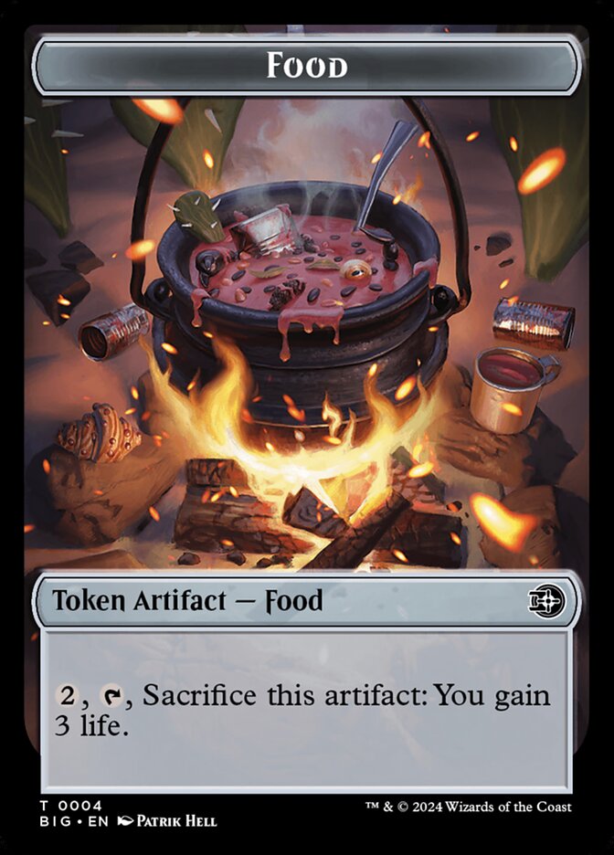 Food card front