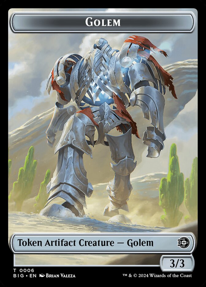 Golem card front