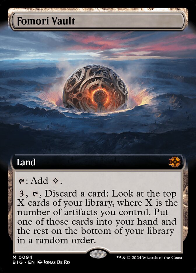 Fomori Vault card front