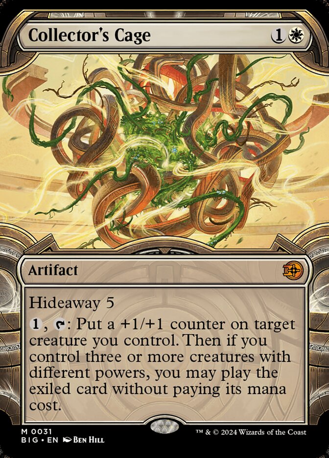 Collector's Cage card front