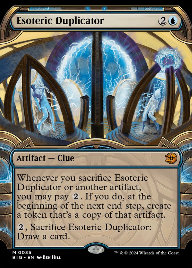 Esoteric Duplicator card front