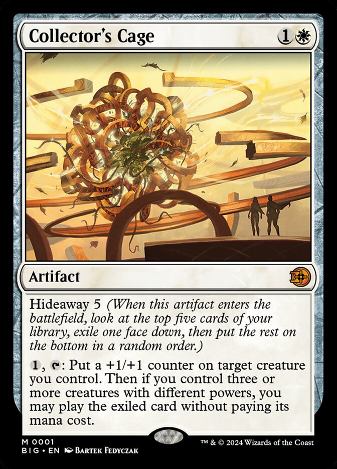 Collector's Cage card front