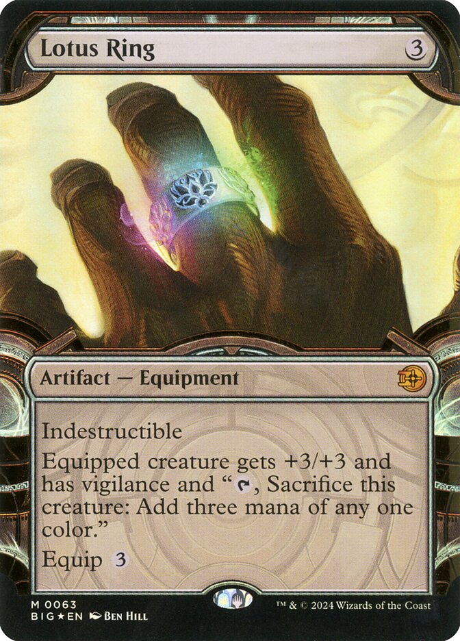 Lotus Ring card front