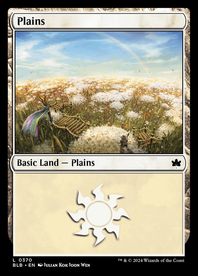 Plains card front